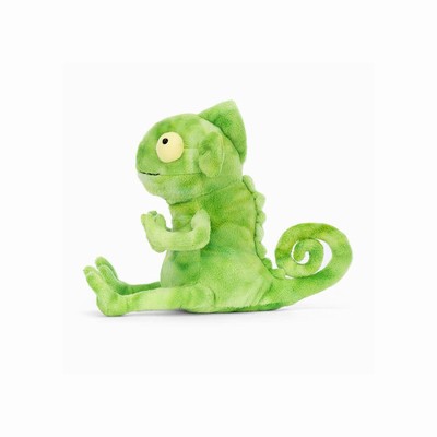 Jellycat Frankie Frilled-Neck Lizard UK | 49053WVRD